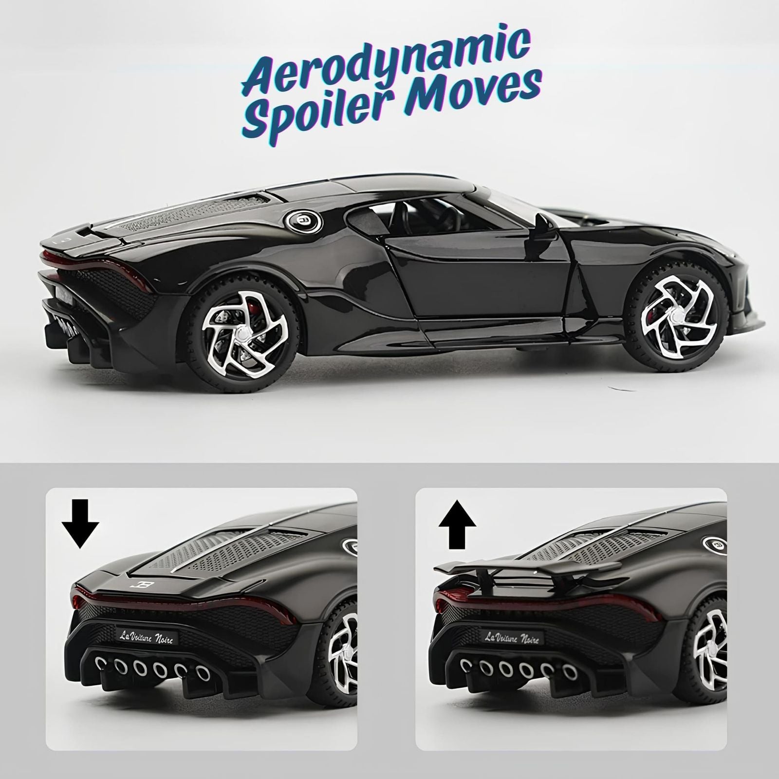 Bugatti La Voiture Noire 1:32 Diecast