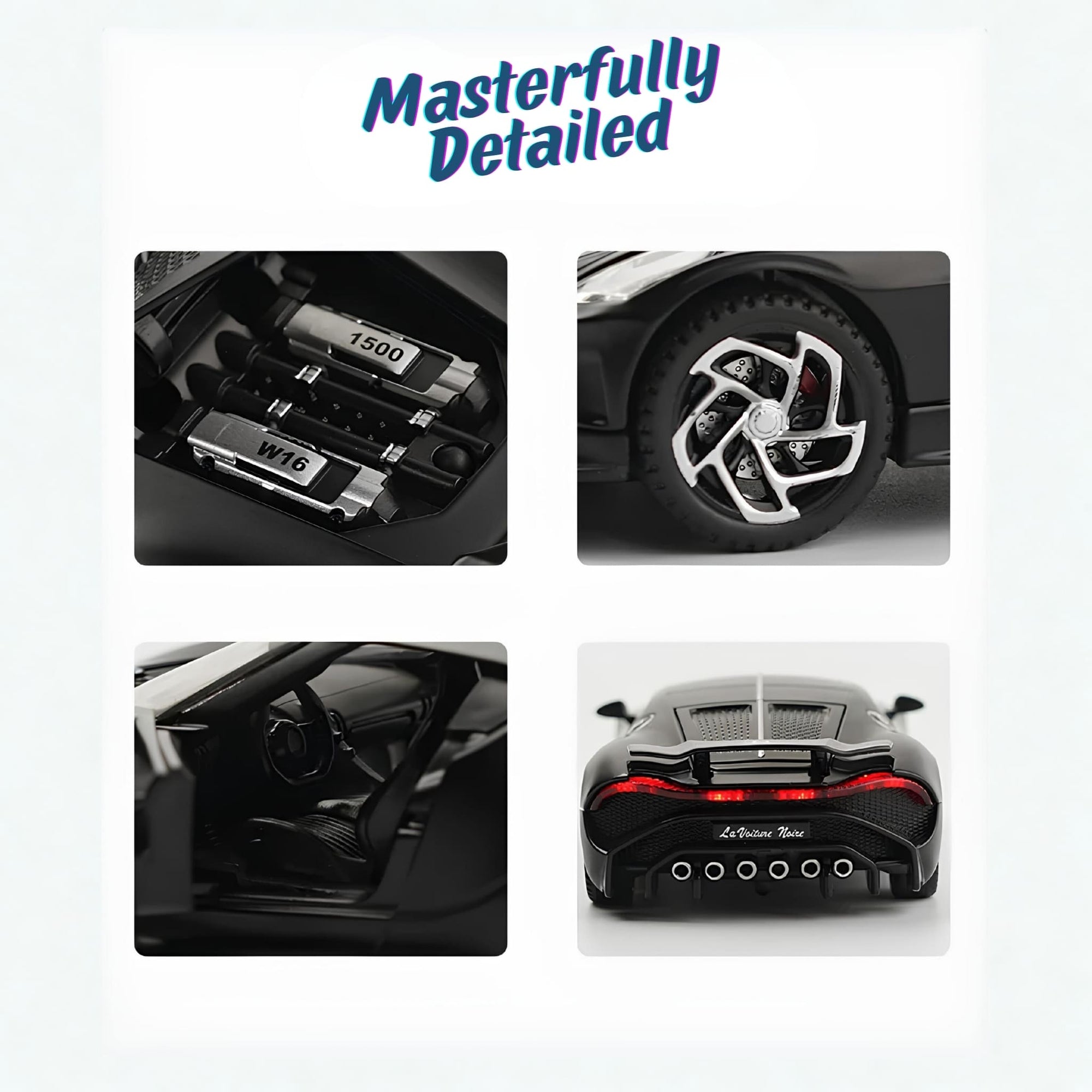 Bugatti La Voiture Noire – 1:32 Scale Diecast Collector’s Edition
