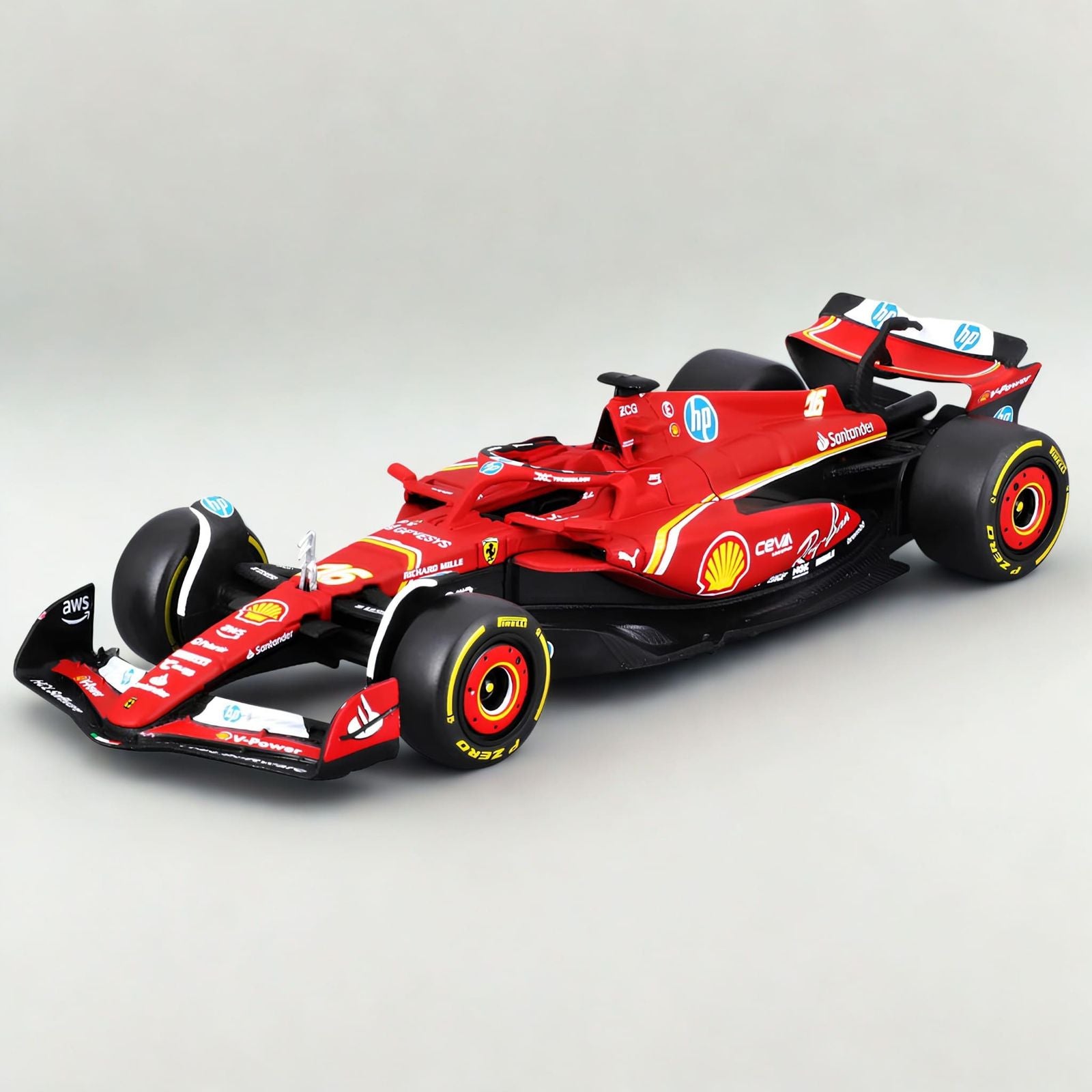 Ferrari SF24 1:43 Scale Diecast - Charles Leclerc