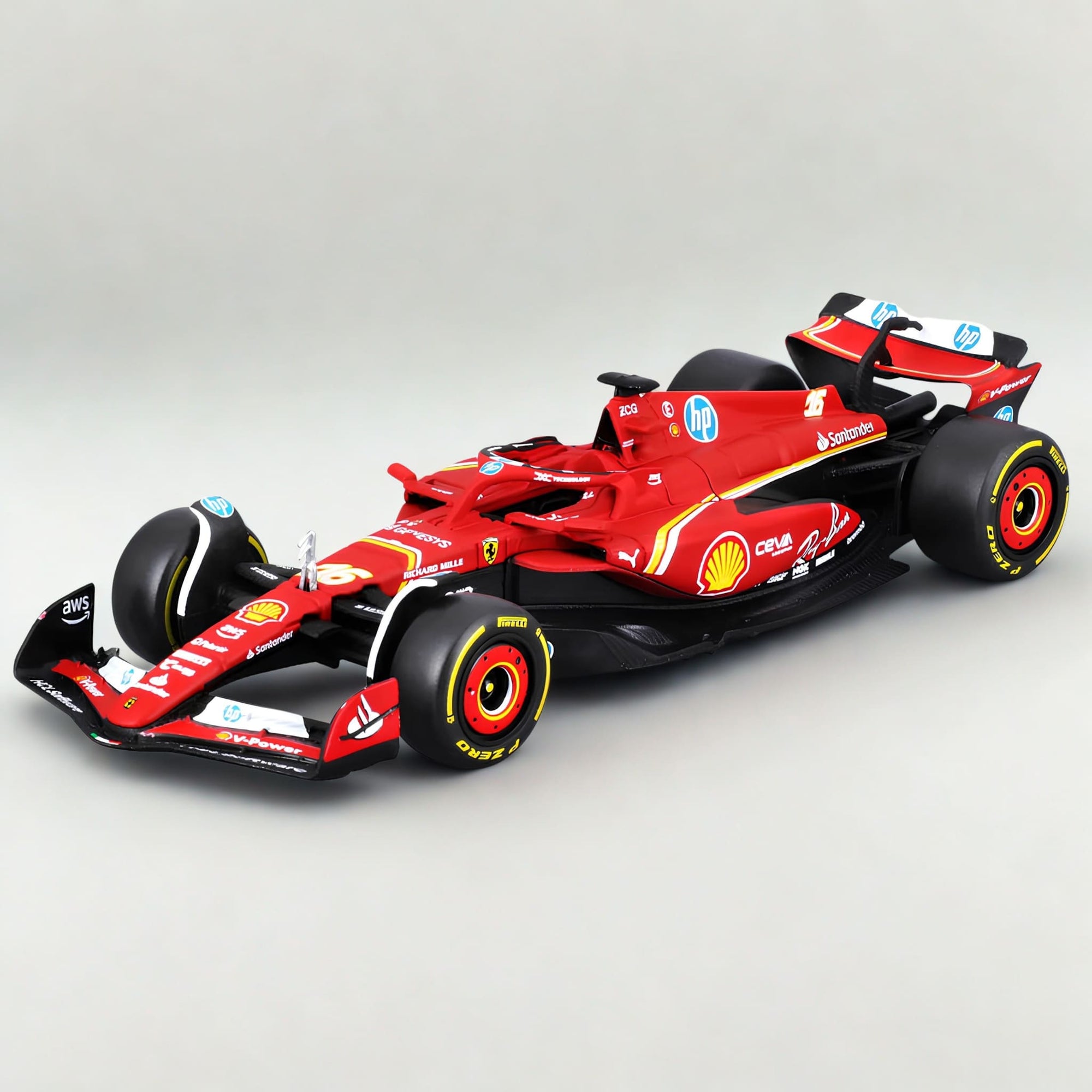 Ferrari SF24 – 1:43 Scale Diecast Collector’s Edition for Charles Leclerc Fans