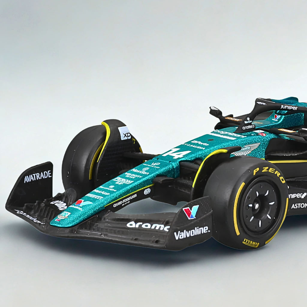 Fernando Alonso F1 1:43 Scale AMR23 Diecast Model Car – Collector’s Edition for True Fans