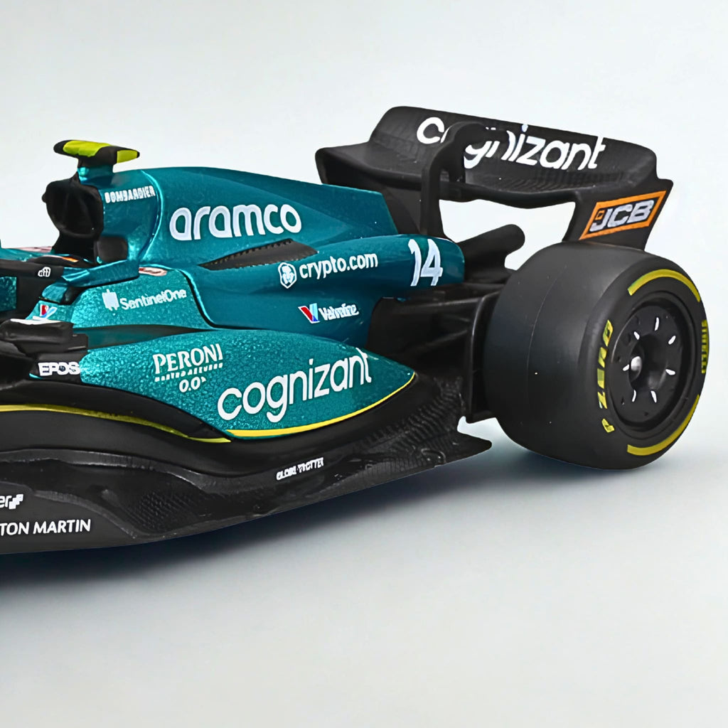 Fernando Alonso F1 1:43 Scale AMR23 Diecast Model Car – Collector’s Edition for True Fans