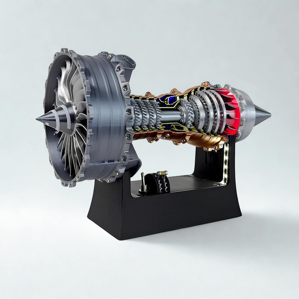 TR-900 Turbofan Engine Model 25cm 1:87