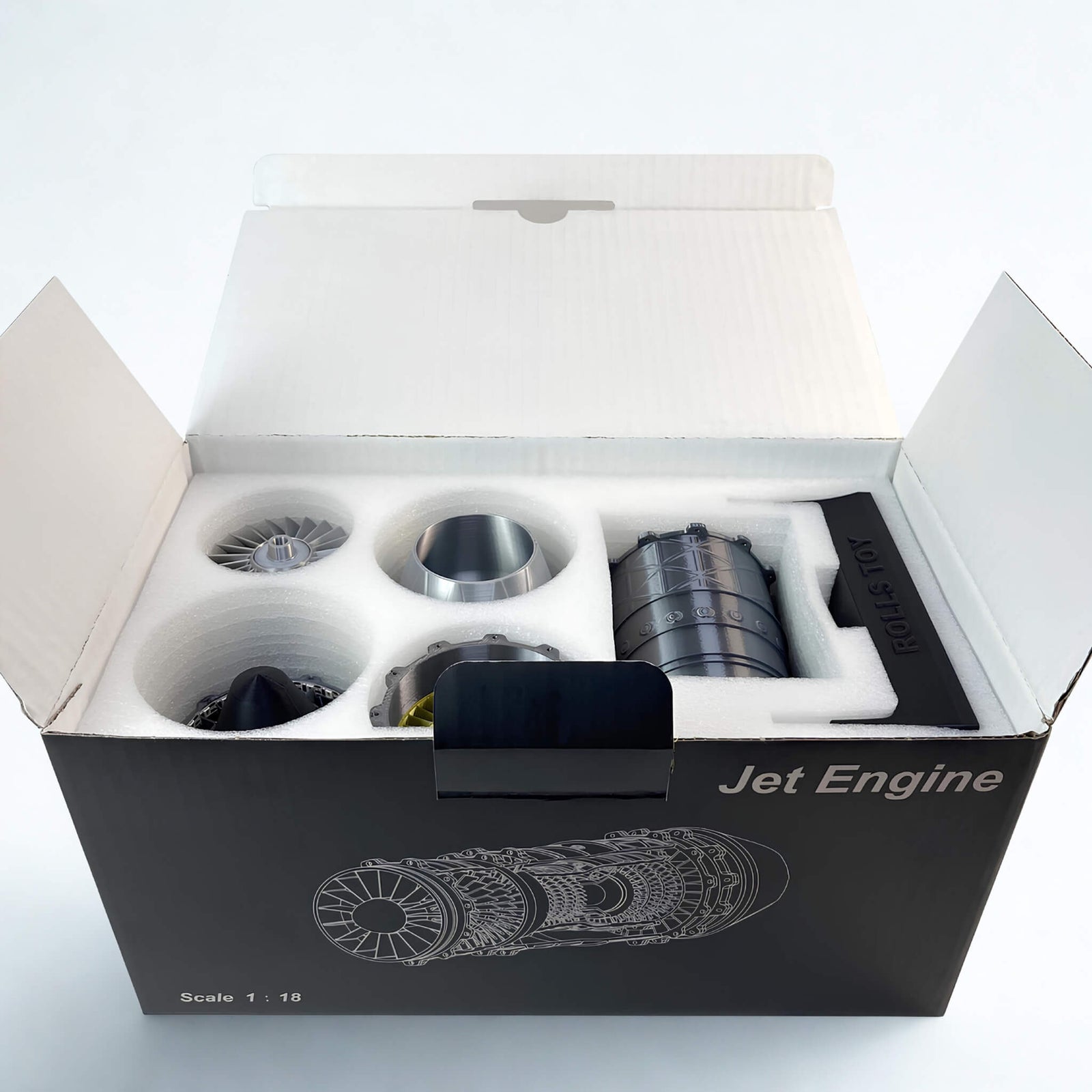F-35 Fighter Engine Model 1:25