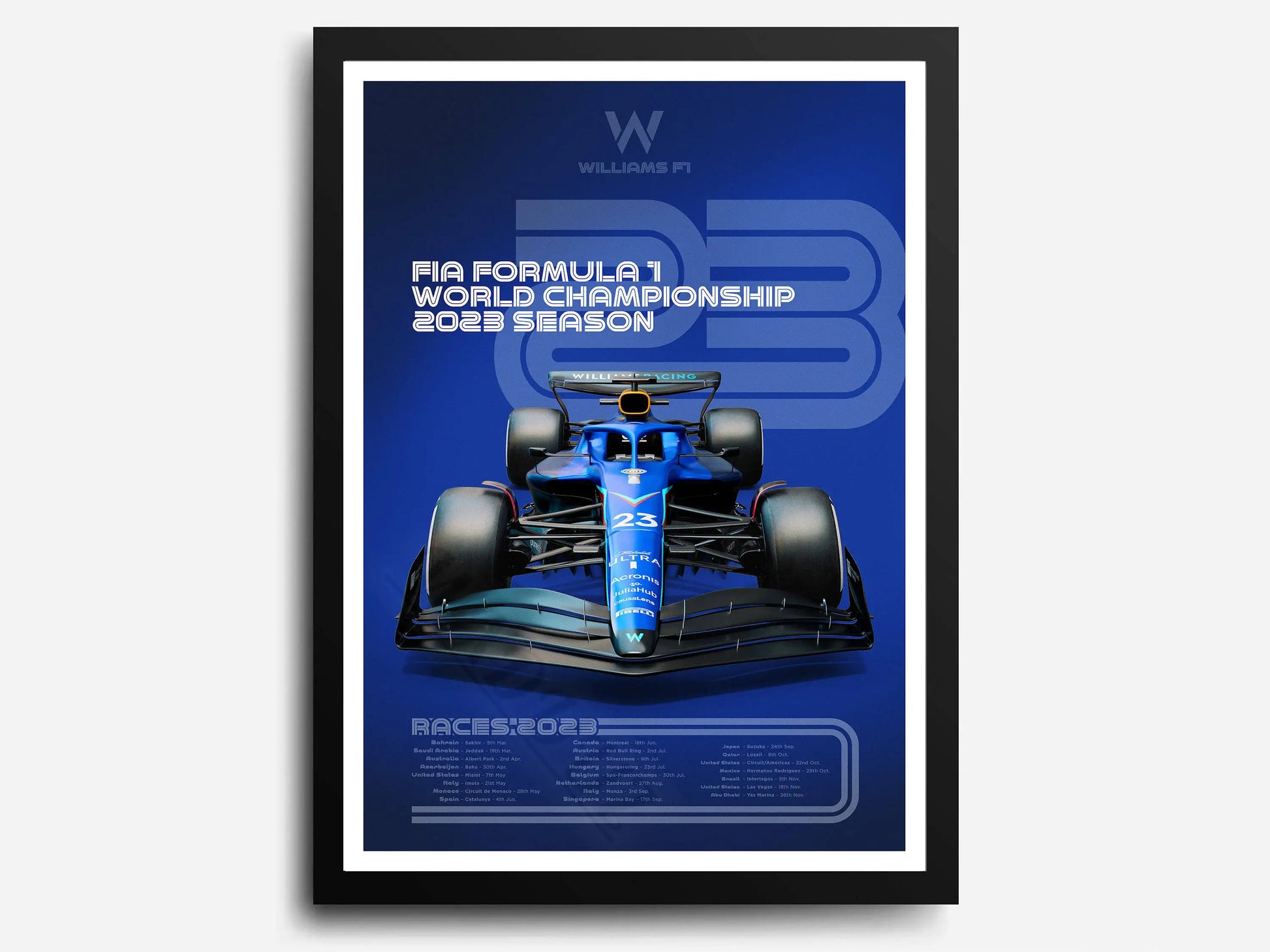 2023 Formula 1 World Championship Cars