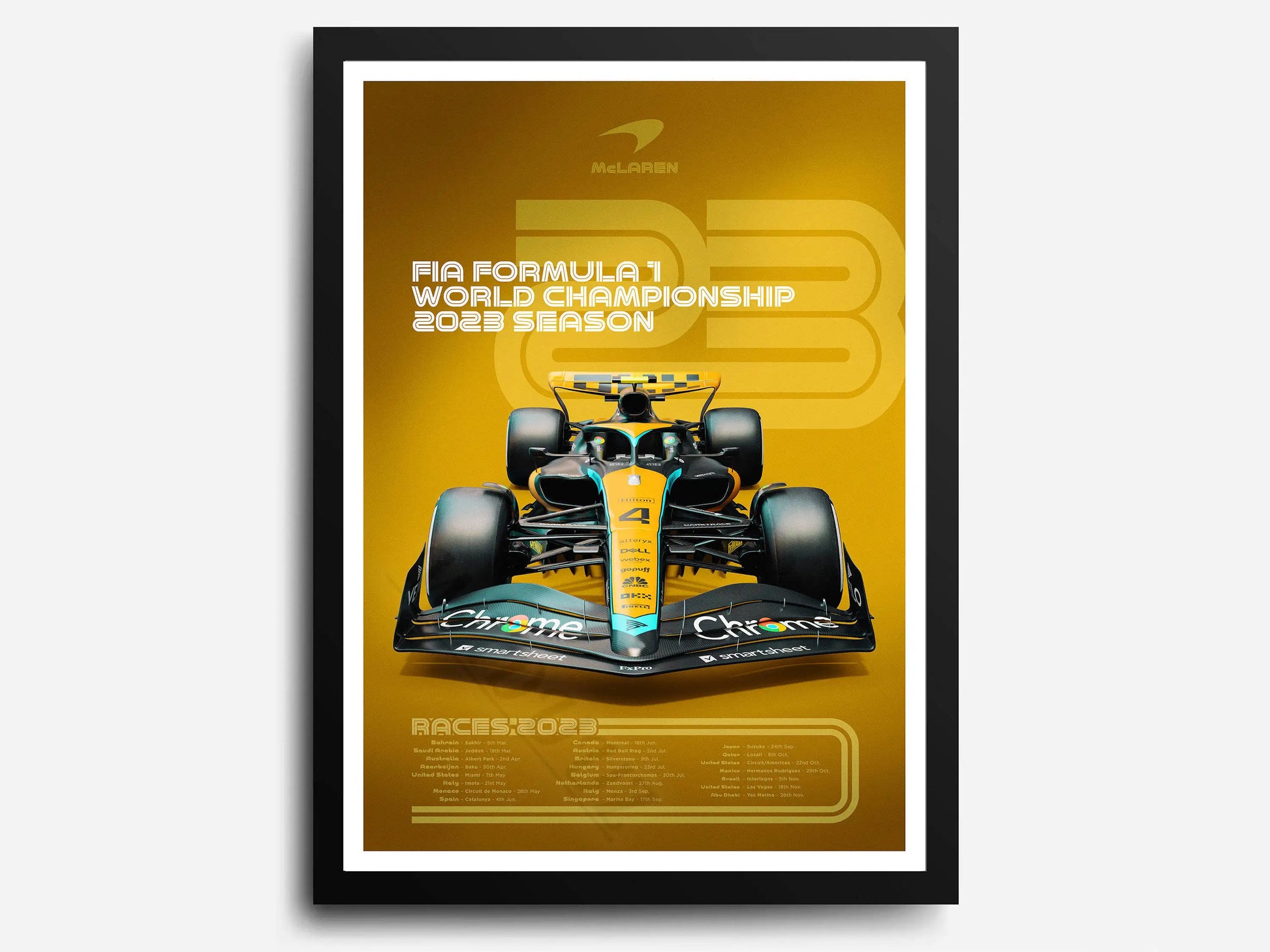 2023 Formula 1 World Championship Cars