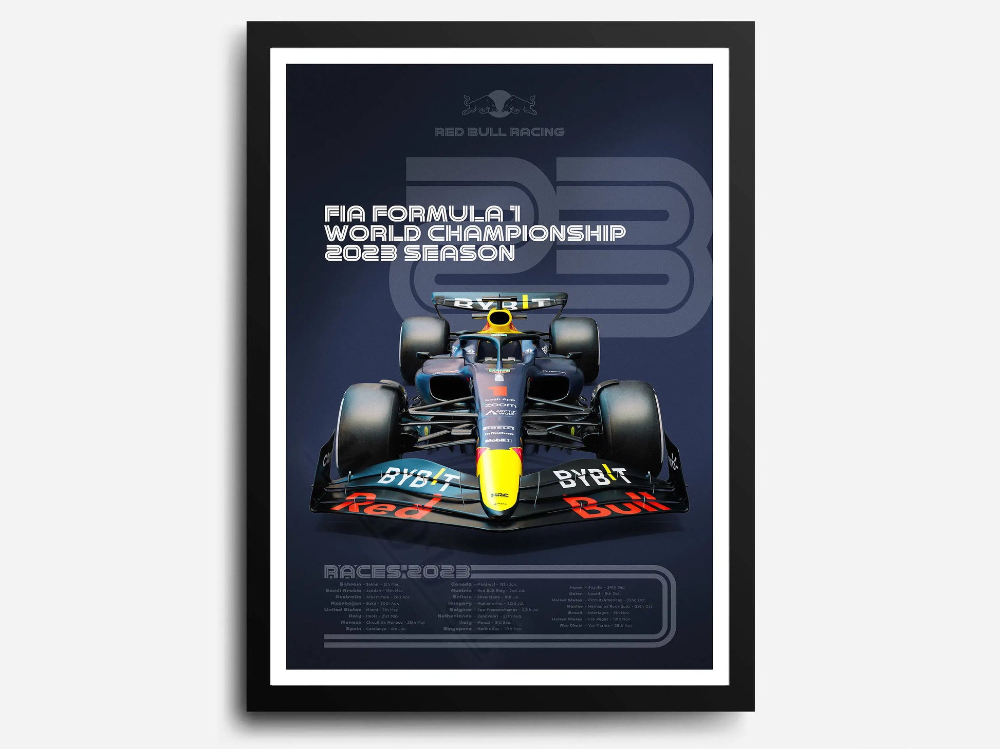 2023 Formula 1 World Championship Cars