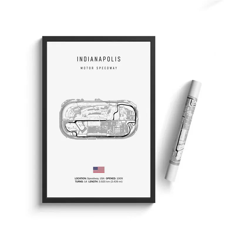Iconic Indianapolis Formula 1 Circuit