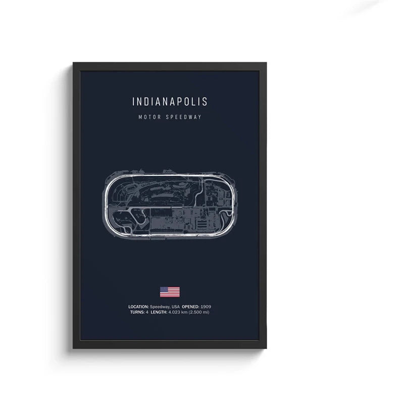Iconic Indianapolis Formula 1 Circuit