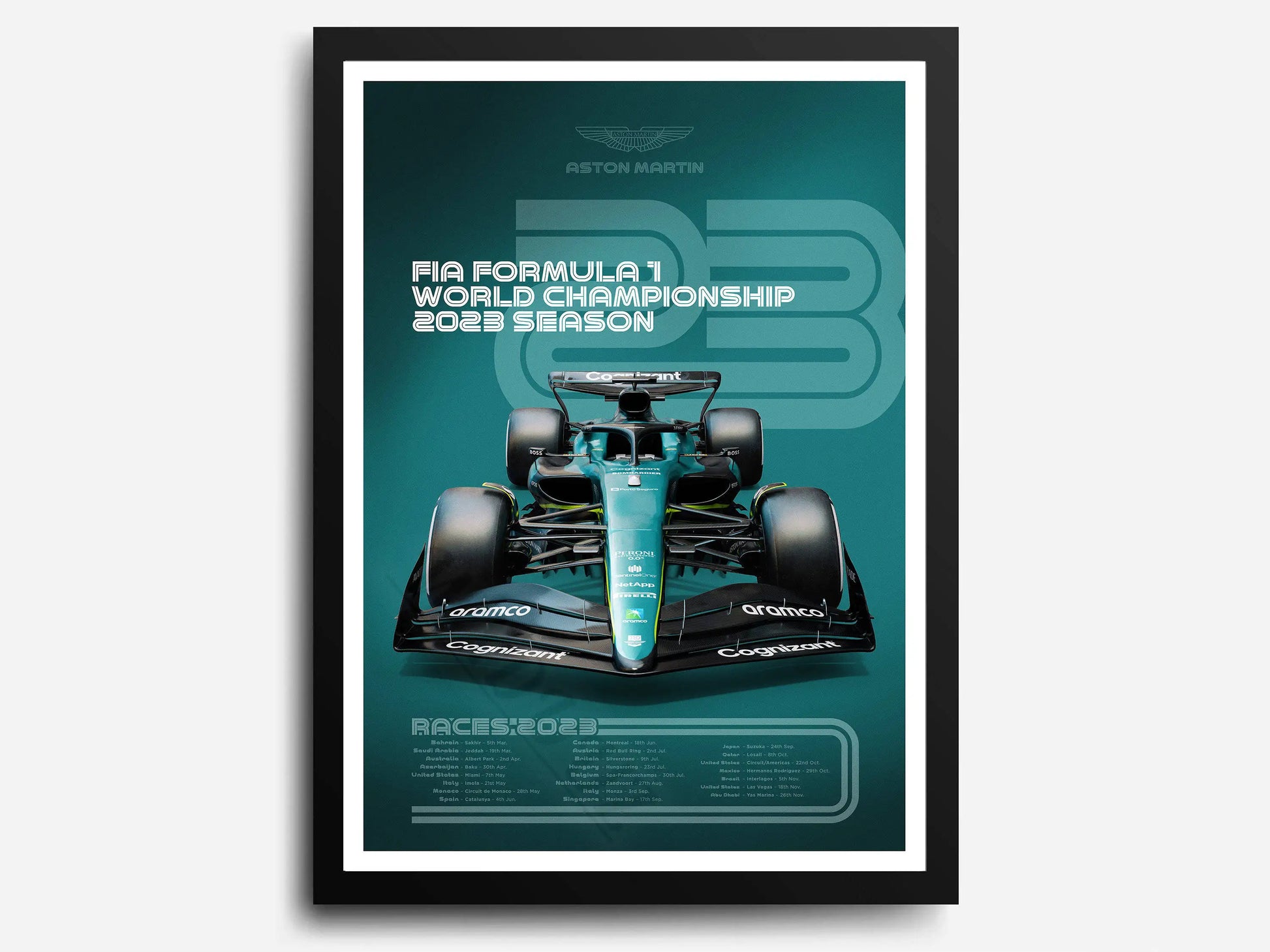 2023 Formula 1 World Championship Cars
