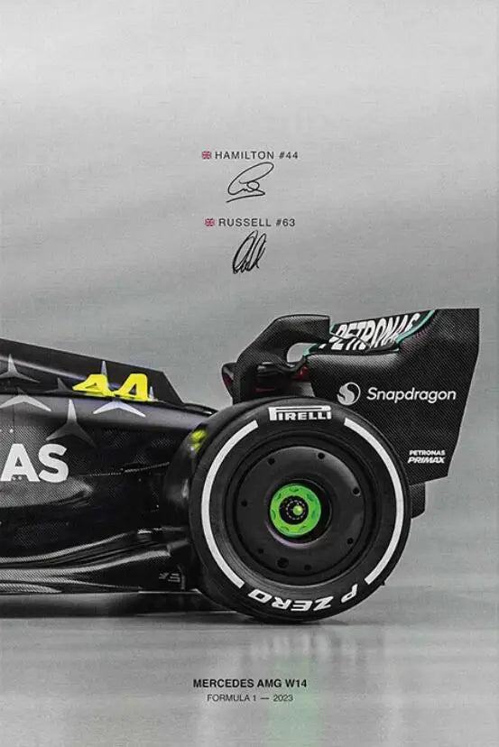 Ferrari F1-75 vs Mercedes AMG W14